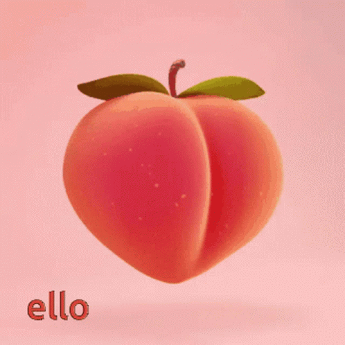 Yummy Plump Peach Spanked GIF