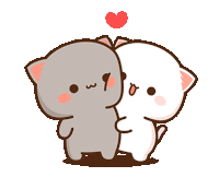 Peach And Goma Hug Sticker GIF