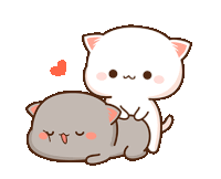 Peach And Goma Sticker GIF