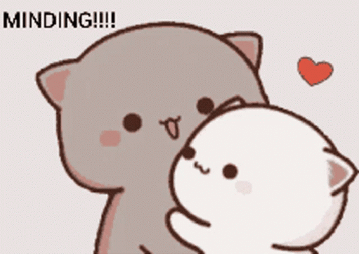 Peach And Goma Sweet Kisses GIF