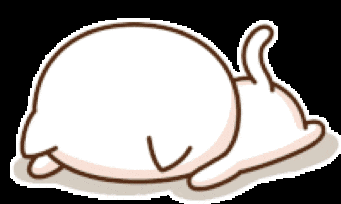 Peach Cat Faceplant Gif GIF