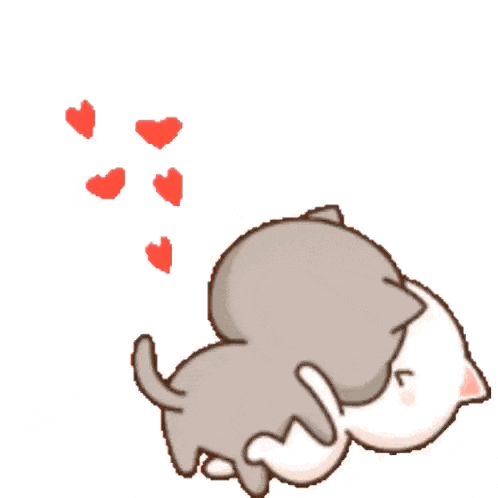 Peach Goma Kissing Gif GIF