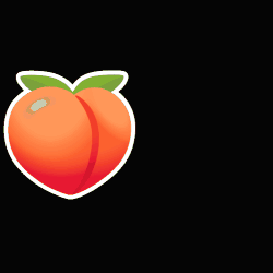 Peach Saying Are You Thirsty