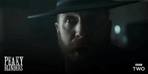 Peaky Blinders Alfie Solomons Headshake GIF