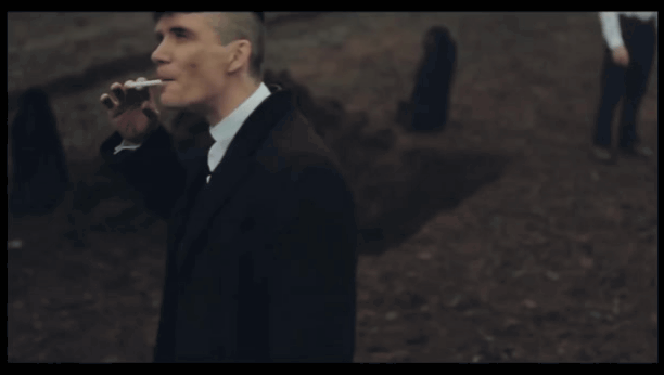 Peaky Blinders Thomas Shelby Relieved GIF