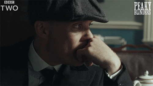 Peaky Blinders Thomas Shelby Thinking GIF