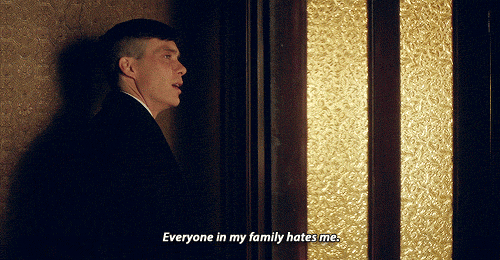 Peaky Blinders Tommy Shelby Family Hate GIF
