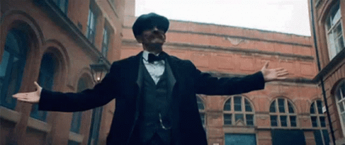 Peaky Blinders Tommy Shelby Open Arms GIF