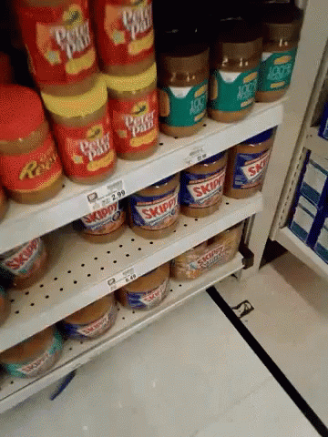 Skip And Drop Skippy Peanut Butter GIF