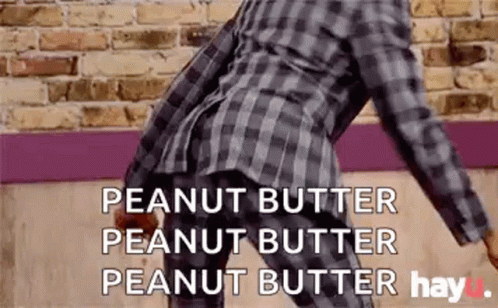 Ru Paul's Peanut Butter Twerk GIF