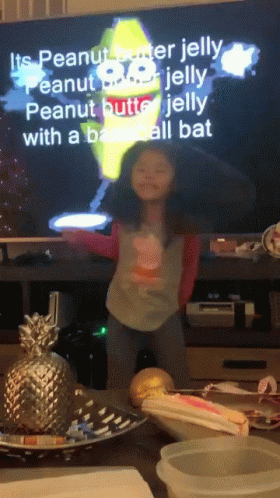 Peanut Butter Jelly Time Kid Having Fun GIF