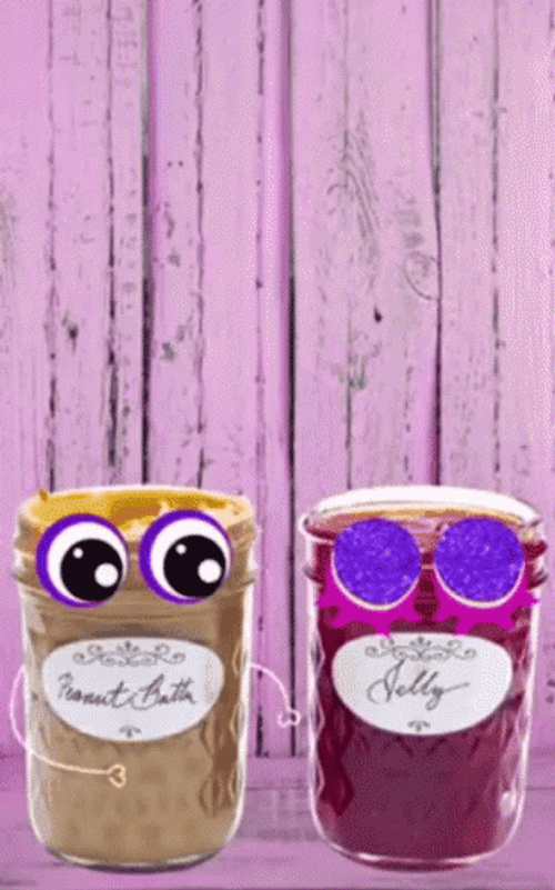 Peanut Butter Jelly Time My Jam Animation GIF