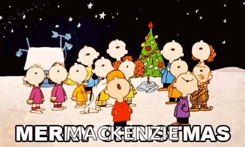 Peanuts Characters Singing Mermackenziemas
