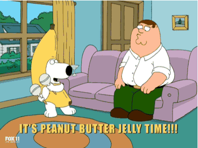 Peanut Butter Jelly Dancing Family Guy GIF