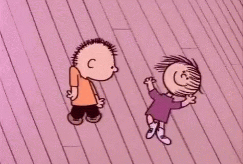 Charlie Brown Peanuts Character Dancing GIF
