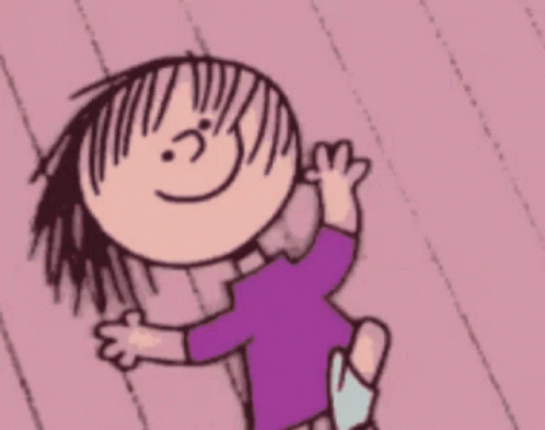 Peanuts Excited Girl Dancing GIF