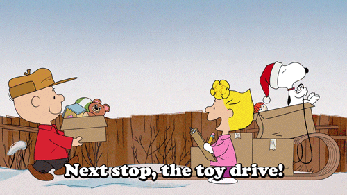 Peanuts Merry Christmas Charlie Sally And Snoopy GIF