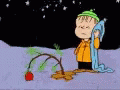 Peanuts Merry Christmas Linus Van Pelt GIF