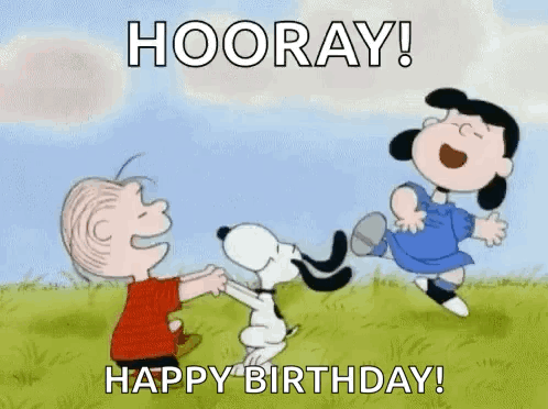 Peanuts Snoopy Charlie Hooray Dancing GIF