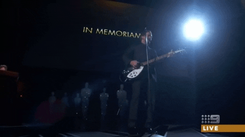 Pearl Jam Eddie Vedder Academy Awards GIF