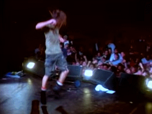 Pearl Jam Eddie Vedder Head Bang GIF