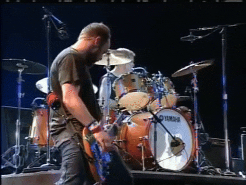 Pearl Jam Eddie Vedder Solo Guitar Playing GIF