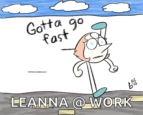 Pearl Saying Gotta Go Fast