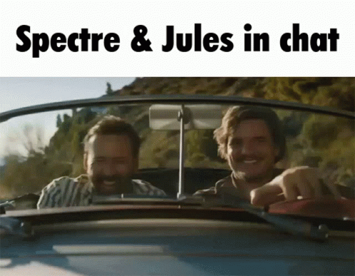 Pedro Pascal Nicolas Cage Spectre And Jules GIF