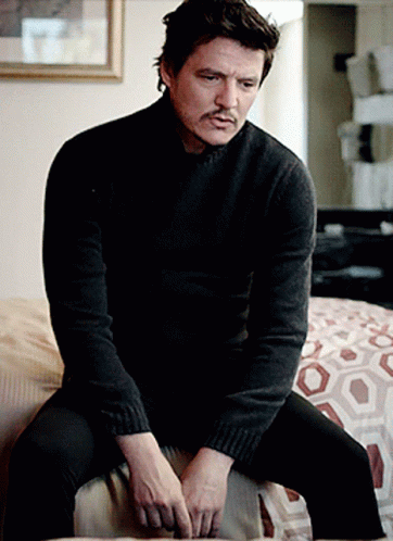 Pedro Pascal Sexy Serious Photoshoot GIF