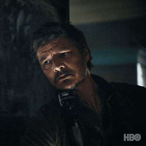 Pedro Pascal The Last Of Us Silence GIF