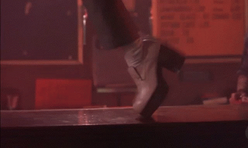 Pee Wee Herman Dance Heel Toe GIF