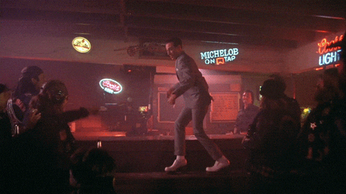 Pee Wee Herman Dance Tequila On Make GIF