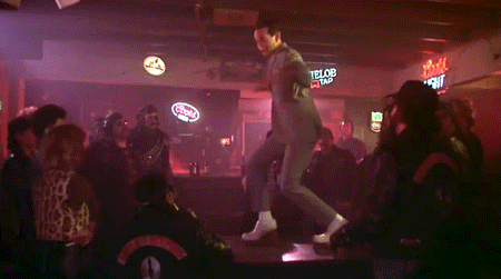 Pee Wee Herman Dance Walk Tequila GIF