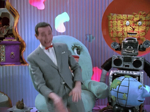 Pee Wee Herman Dance With Giant Memes GIF