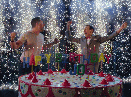 Pee Wee Herman Happy Birthday Joe GIF