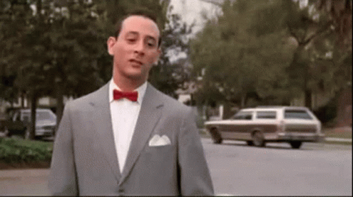 Pee Wee Herman I Meant To Do That GIF