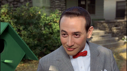 Pee Wee Herman Listening To Reason GIF