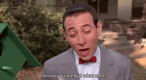 Pee Wee Herman Mocking Line GIF