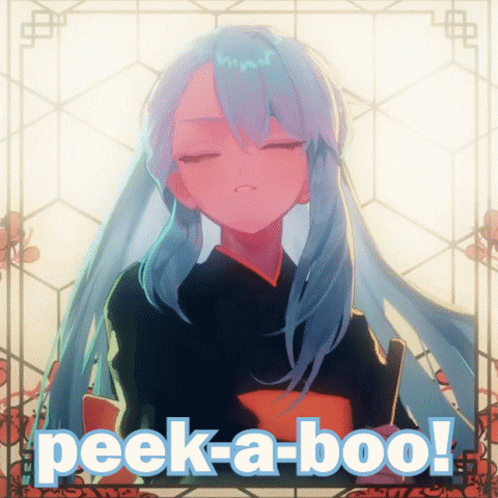 Peek-a-Boo Girl