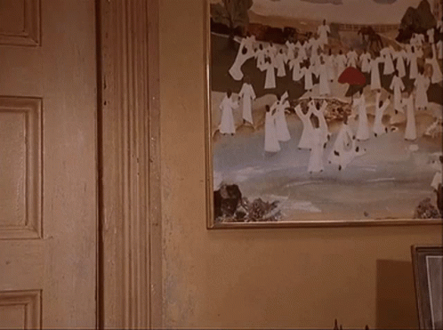 Peek Then Sneak Out GIF