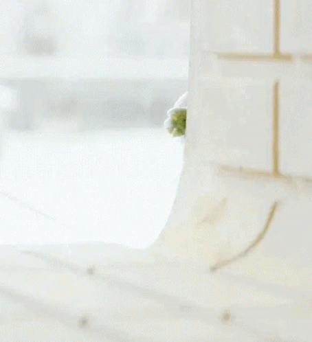 Peeking Baby Yoda Hey There GIF