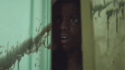 Peeking Billy Candyman GIF