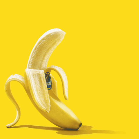 Peeled Banana with I m All About That Taste