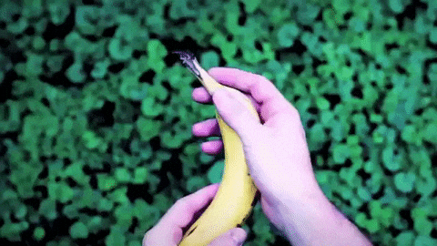Peeling The Banana Meme GIF