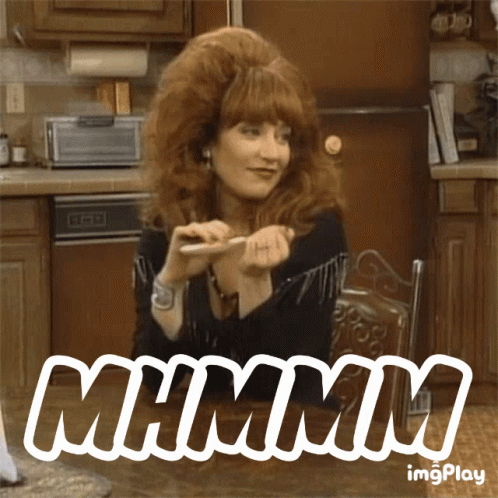 Peggy Bundy Cleaning Nails Mhm GIF