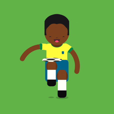 Pele The King Of Soccer In Animated Form GIF