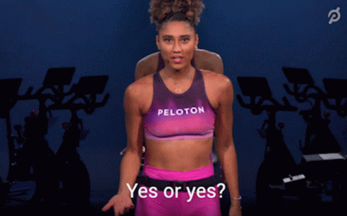 Peloton Ally Love Yes Or Yes GIF