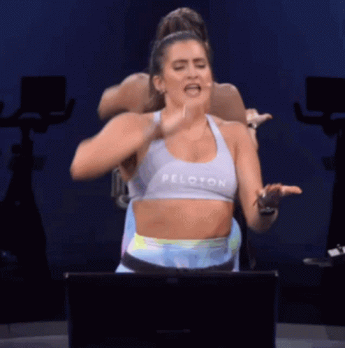 Peloton Camila Dance Workout GIF