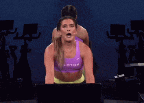 Peloton Camila Mariana Ramon Working Out GIF