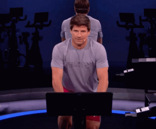 Peloton Denis Morton Workout Blah Blah GIF